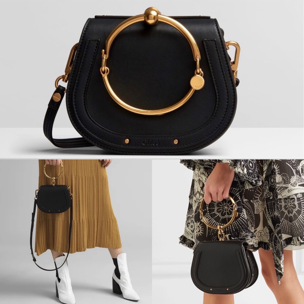 NWT AUTH Chloe Small Nile Bracelet Bag